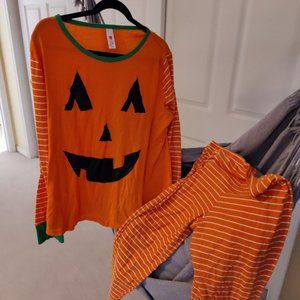 Pumpkin Pajama Set